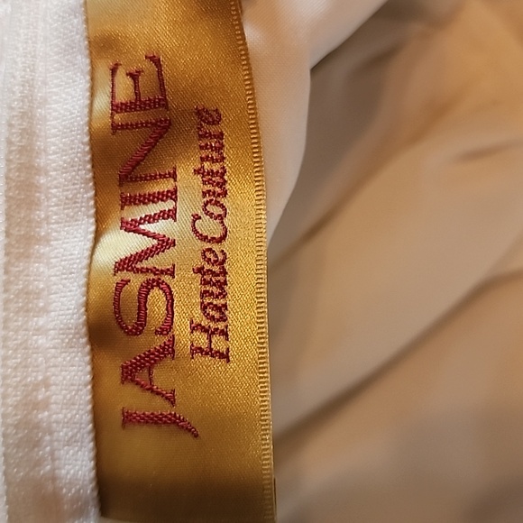 Vintage Jasmine Victorian wedding gown with train sz 6 Pirate of Caribbean style - Picture 7 of 8